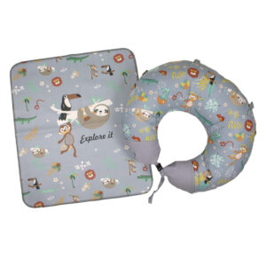 ست بالش تامی پیلو و زیرانداز تعویض نوزاد دی روحه