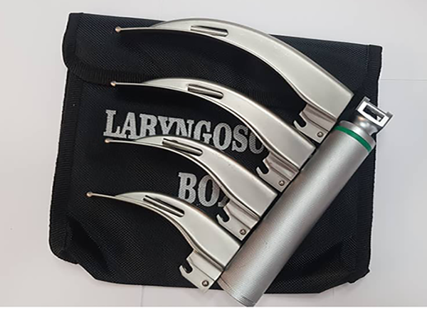 لارنگوسکوپ فایبراپتیک 4 تیغه