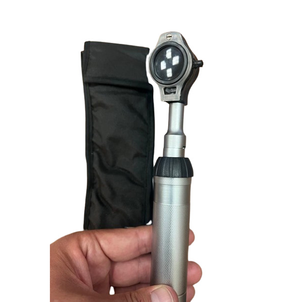 اتوسکوپ فایبراپتیک دسته فلزی