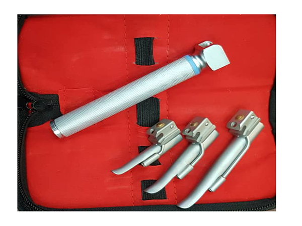 لارنگوسکوپ فایبراپتیک اطفال 3 تیغه